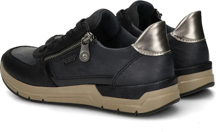 Rieker Sneakers Blauw - Foto 4