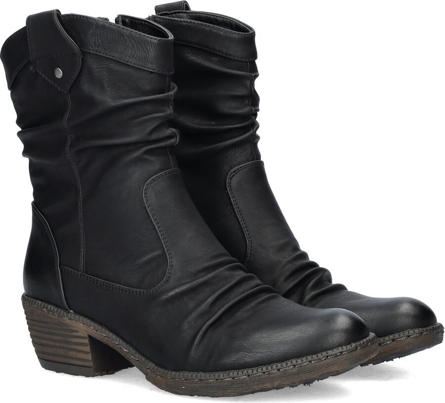 Rieker Zwarte dameslaarzen weerbestendig en stijlvol - Foto 4