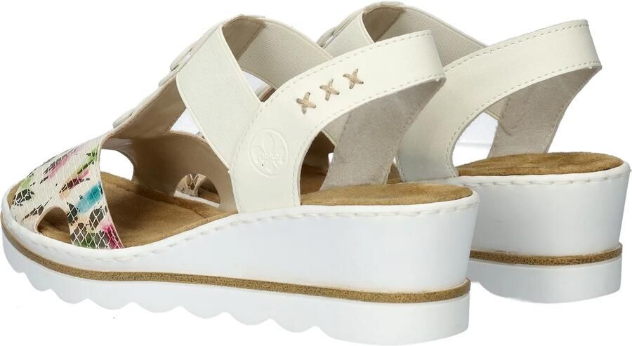 Rieker Zomer sandaal met vrolijke print Multicolor Dames - Foto 7