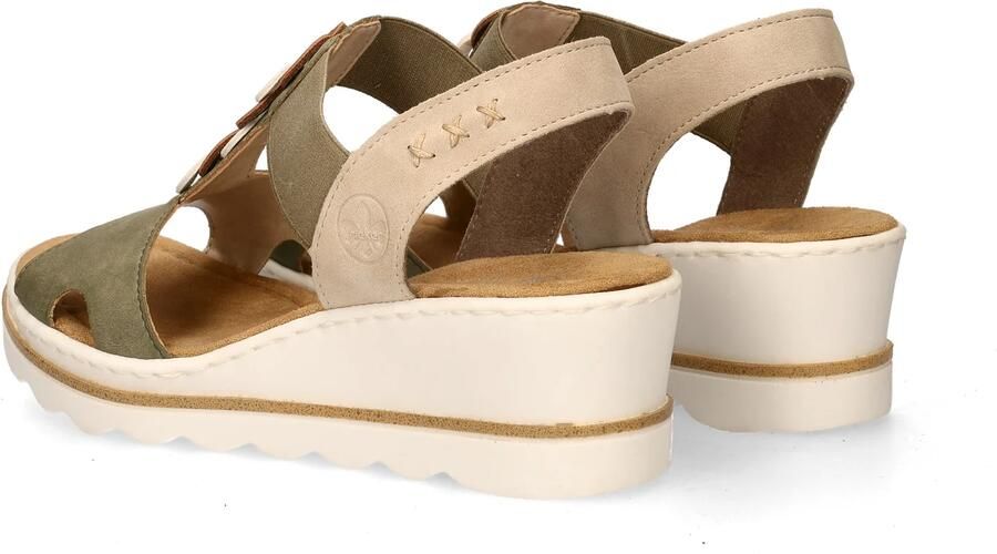 Rieker dames sandaal Licht groen - Foto 2