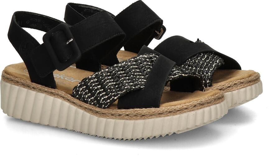 Rieker Sandalen met sleehak Sandalen - Foto 7