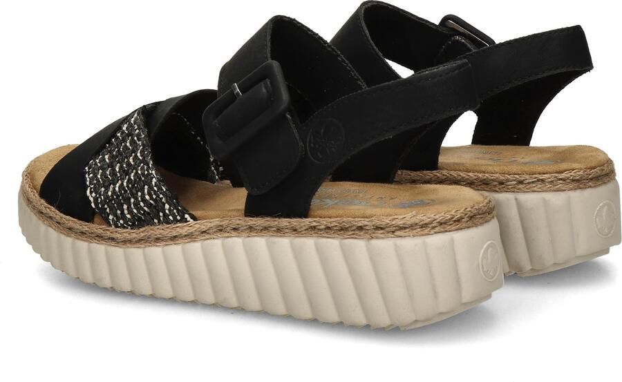 Rieker Sandalen met sleehak Sandalen - Foto 8