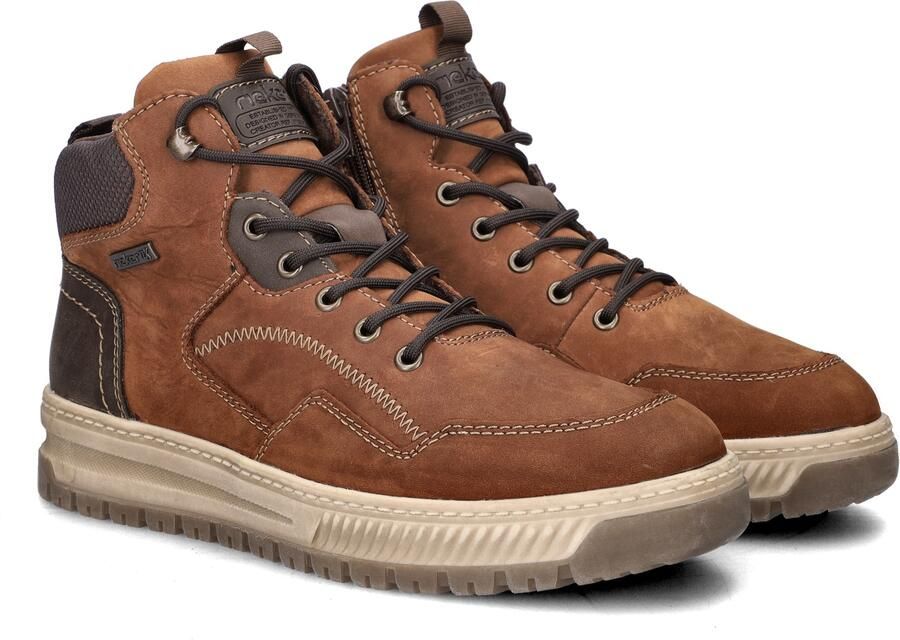 Rieker heren veterboot Cognac - Foto 4