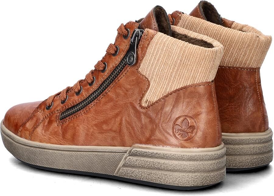 Rieker Veterboot X0709-22 Bruin Warm Gevoerd - Foto 5