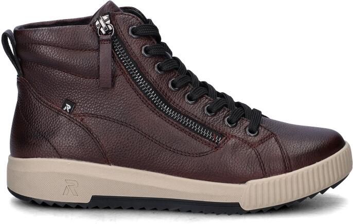 Rieker Revolution Veterschoenen Hoog Bordeaux - Foto 13