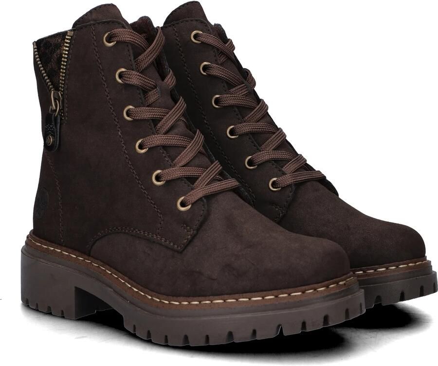 Rieker 72617 25 Biker Boots Kunstleer Brown - Foto 7