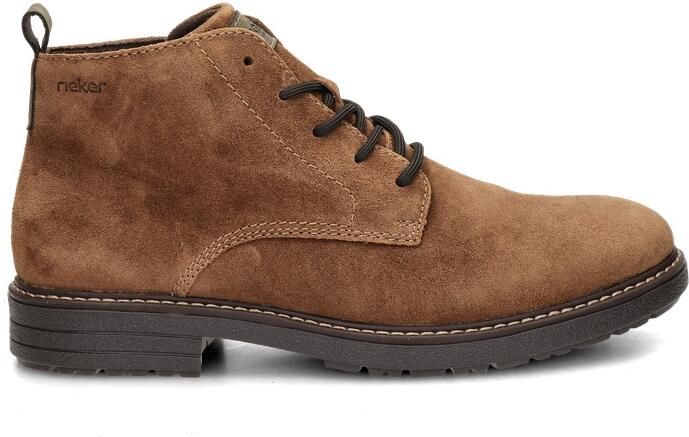 Rieker suede veterboots cognac - Foto 6