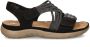 Rieker Sandalen zomerschoen sandaal sleehak met gevlochten bandage - Thumbnail 3