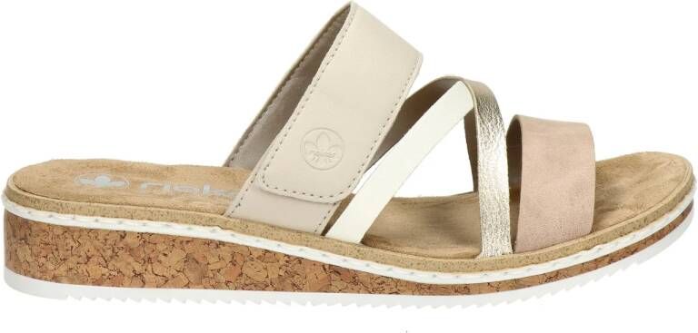 Rieker slippers beige