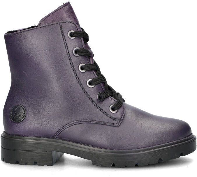 Rieker Veterschoenen Hoog Veterschoenen Hoog paars