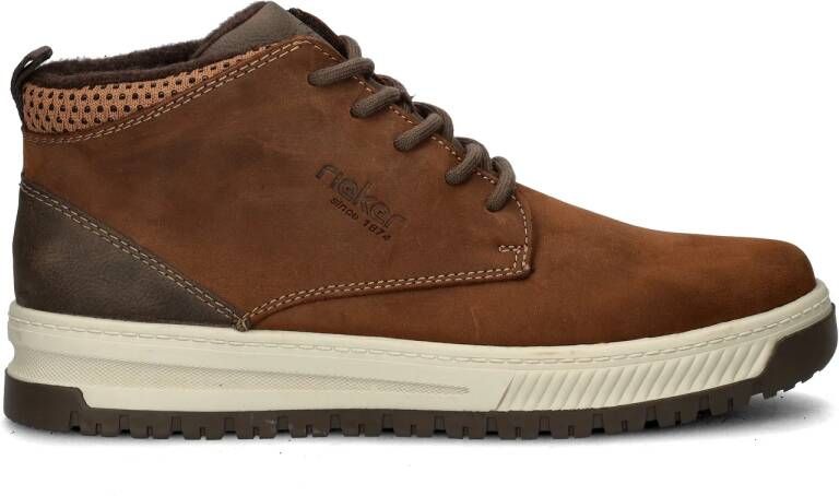 Rieker Bruine extra brede veterschoenen voor heren Brown Heren - Foto 9