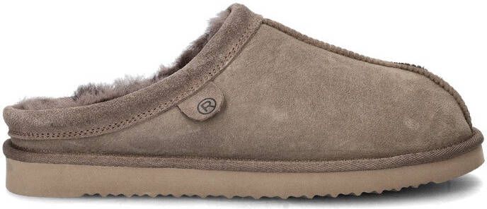 Rohde Livigno heren pantoffel Donker Taupe - Foto 6