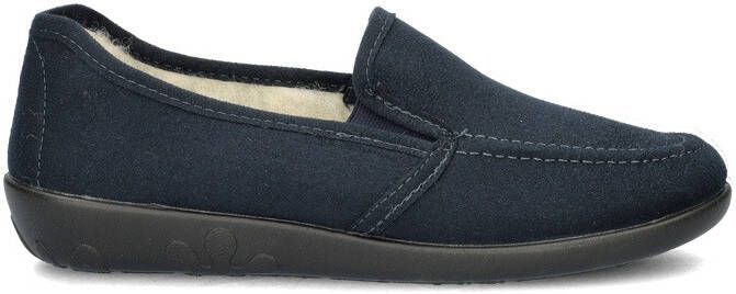 Rohde 2224 Pantoffel Blauw Scheerwol Gevoerd - Foto 2