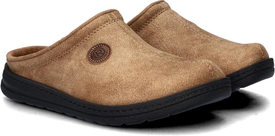 Rohde Beige Leren Open Pantoffels Heren Beige - Foto 5