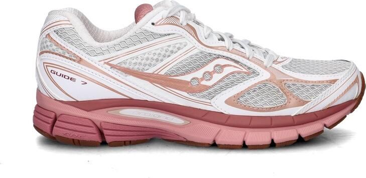 Saucony Progrid Guide unisex sneaker Wit roze - Foto 3