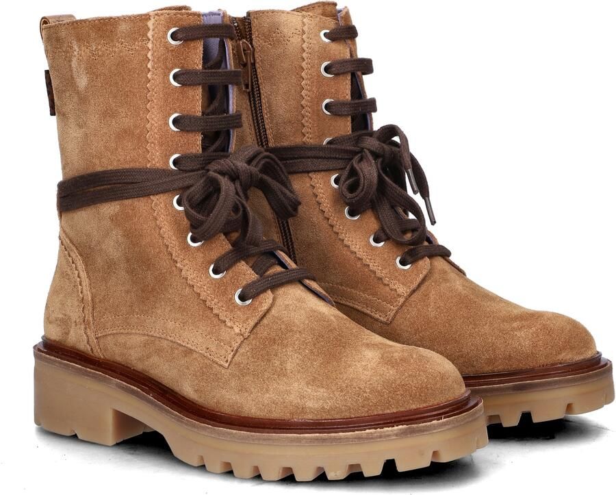 Scotch & Soda Bettie dames veterboot Bruin - Foto 4