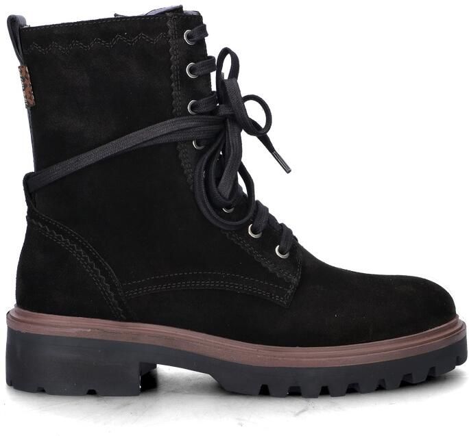 Scotch & Soda Bettie dames veterboot Zwart - Foto 3