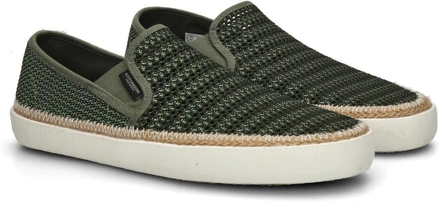 SCOTCH & SODA Instappers Heren Izomi Slip On Shoe Maat: 45 Materiaal: Textiel Kleur: Groen - Foto 3