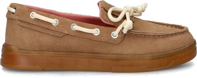 Scotch & Soda Nixie suède bootschoenen beige - Foto 6