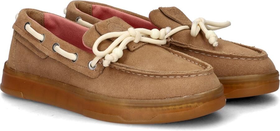 Scotch & Soda Nixie suède bootschoenen beige - Foto 7