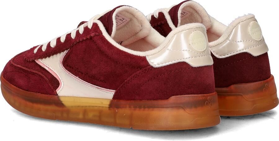 Scotch & Soda Nixie dames sneaker Bordo - Foto 3