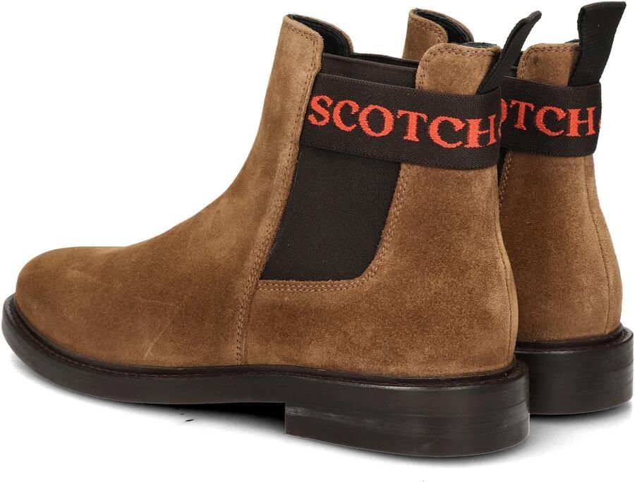 Scotch & Soda Picaro heren chelseaboot Bruin - Foto 3