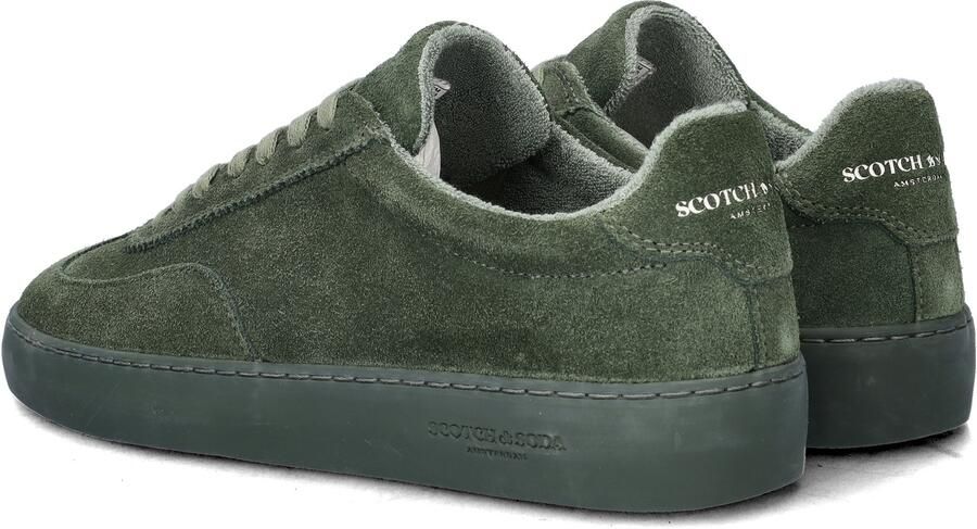 Scotch & Soda Scotch&Soda Plakka heren sneaker Donkergroen - Foto 4