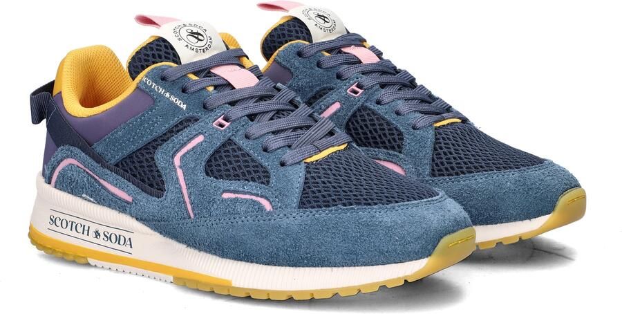 Scotch & Soda Vivex heren sneaker Donkerblauw - Foto 4