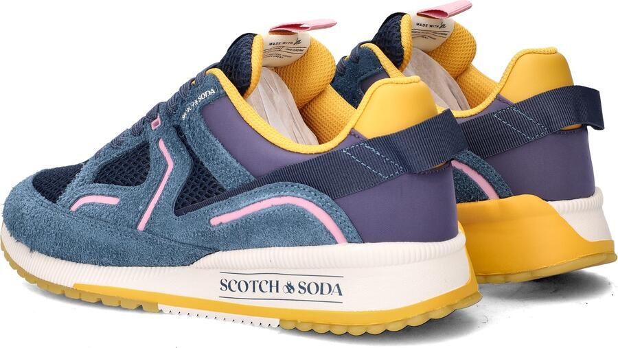 Scotch & Soda Vivex heren sneaker Donkerblauw - Foto 5