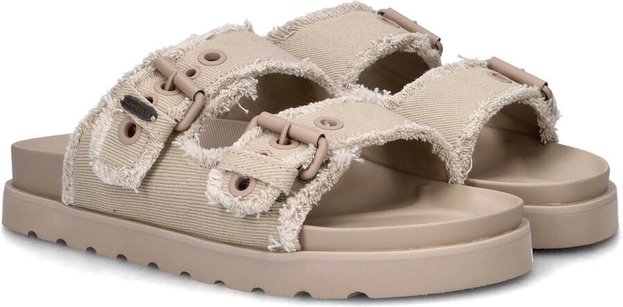 Scotch & Soda Dames Slipper Zale Beige - Foto 3