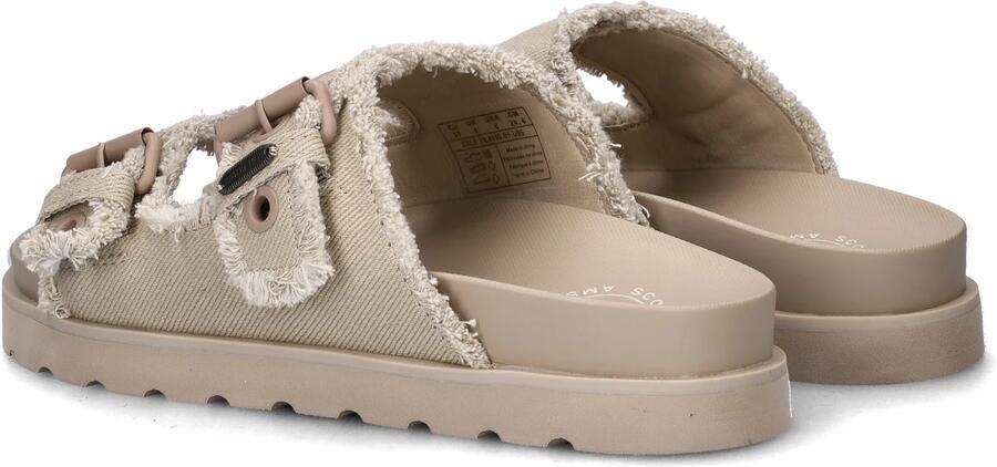 Scotch & Soda Dames Slipper Zale Beige - Foto 4