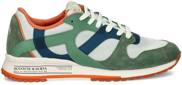 Scotch & Soda Heren Sneaker Vivex Green-Blue GROEN - Foto 2