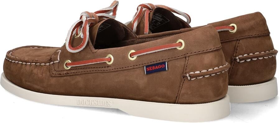 SEBAGO Veterschoenen Heren Docksides Maat: 41 5 Materiaal: Nubuck Kleur: Bruin - Foto 9