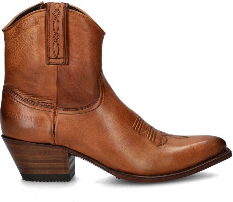 Sendra 13504 Lia Flex leren cowboylaarzen cognac - Foto 2