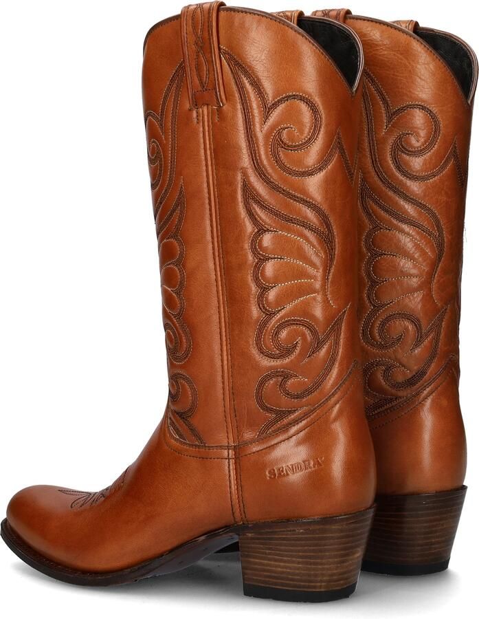 Sendra 11627 Deborah dames cowboylaarzen Cognac - Foto 3