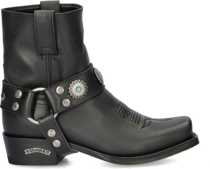 Sendra 13857 Blues Strong nubuck cowboylaarzen zwart - Foto 3
