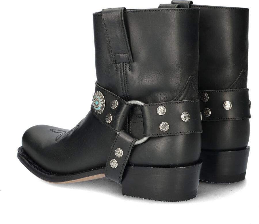 Sendra 13857 Blues Strong nubuck cowboylaarzen zwart - Foto 3