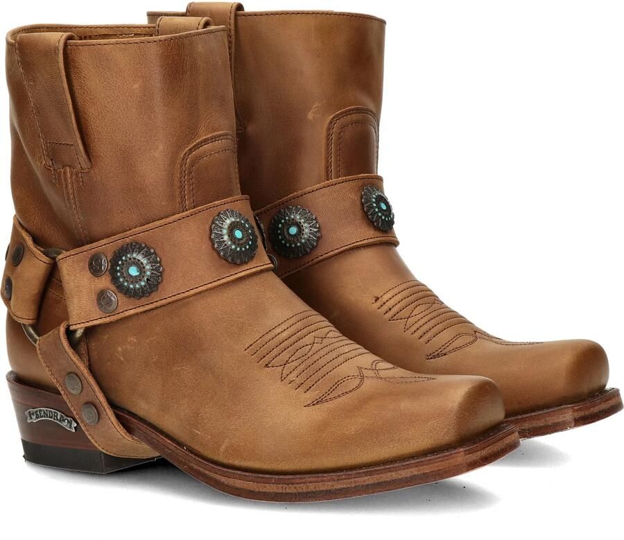 Sendra 13857 Blues Strong nubuck cowboylaarzen camel - Foto 3