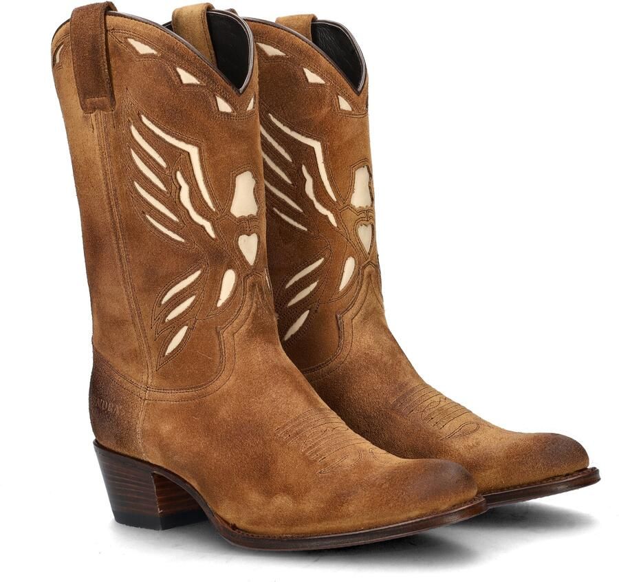 Sendra 18657 Deborah dames cowboylaars Cognac