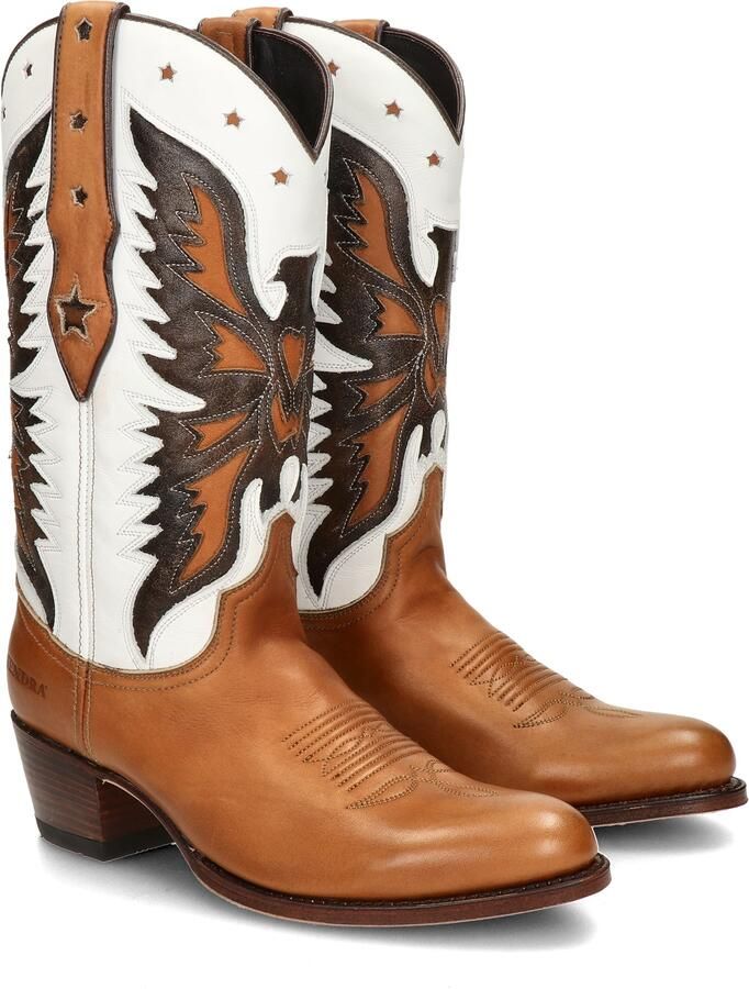 Sendra Deborah leren cowboylaarzen cognac - Foto 3