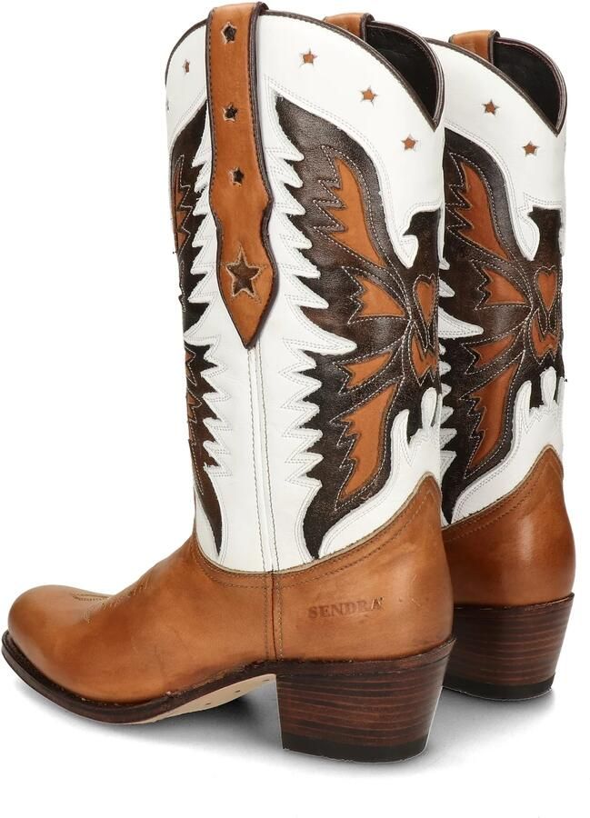 Sendra Deborah leren cowboylaarzen cognac - Foto 4