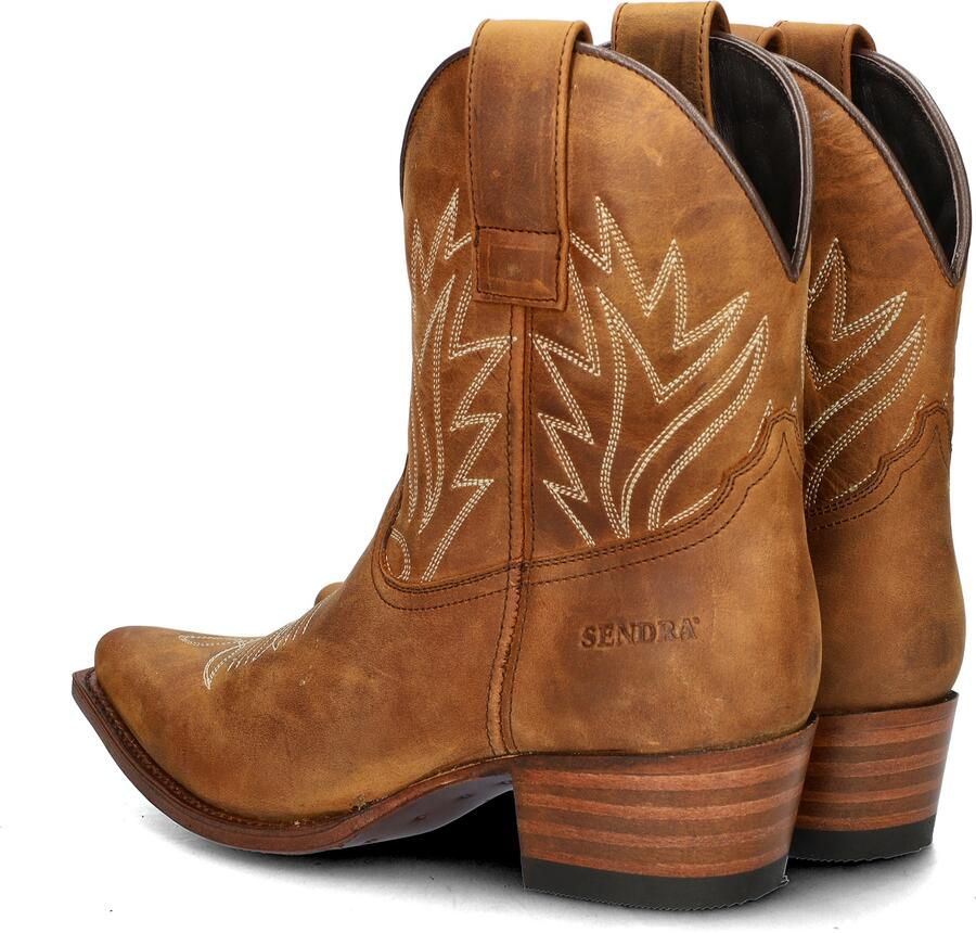 Sendra Gene Berdy dames cowboylaars Cognac - Foto 3