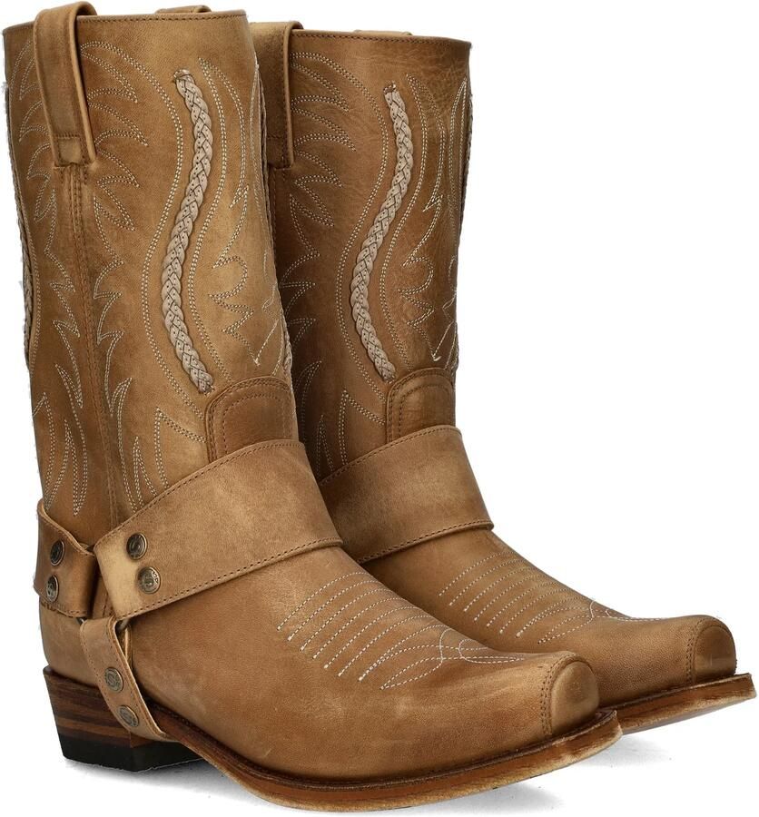 Sendra Seta leren cowboylaarzen cognac - Foto 5