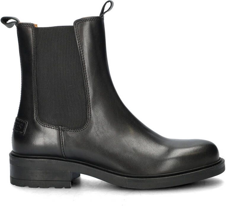 SHABBIES Chelsea Boots Dames Dean Chelsea Boot Maat: 37 Materiaal: Leer Kleur: Zwart - Foto 5