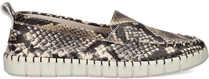 Shabbies Amsterdam Nova Lofa dames espadrille Zwart wit