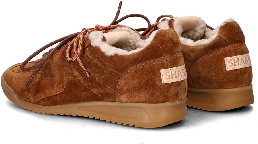 Shabbies Amsterdam APRIL MINA Sneaker Suede Wool Warm Brown - Foto 5