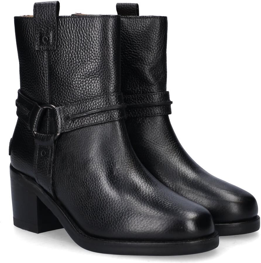 Shabbies Amsterdam PARKER BIKA Boot Mid Leather Black - Foto 3