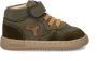 Shoesme Baby Babysneakers Jongens Dark Green Leer - Thumbnail 3