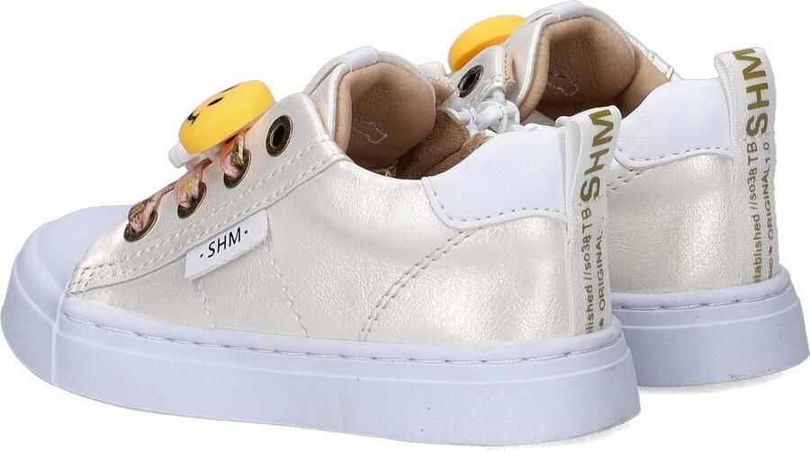 Shoesme Sh26s006 Sneakers Meisjes Leren Sneaker Wit - Foto 8