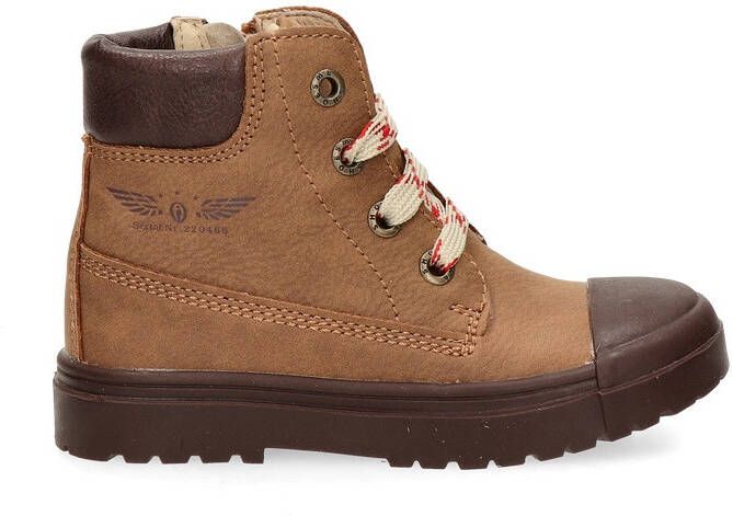 Shoesme veterboots bruin Jongens Leer Effen 35 | Enkelboot van - Foto 11